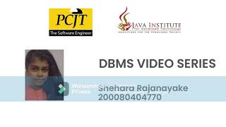 DBMS Question Session (Task 08)