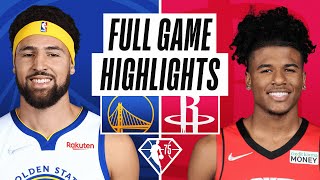 WARRIORS at ROCKETS | FULL GAME HIGHLIGHTS | January 31, 2022
