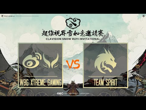 [Official] Xtreme Gaming vs Team Spirit - Grand Final BO5 - Clavision: Snow Ruyi @VEENOMONDOTA