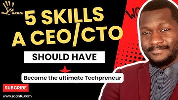 🚀 5 Must-Have Skills for Every CTO & CEO in 2025! (Master These to Succeed)