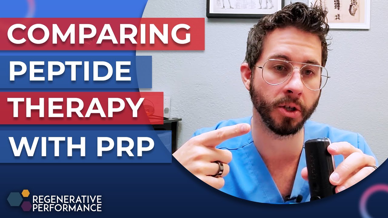 Comparing Peptide Therapy with PRP