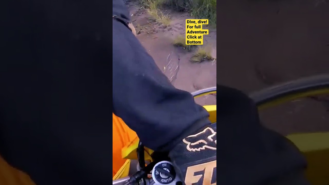 Bike sunk completely! My toughest adventure.