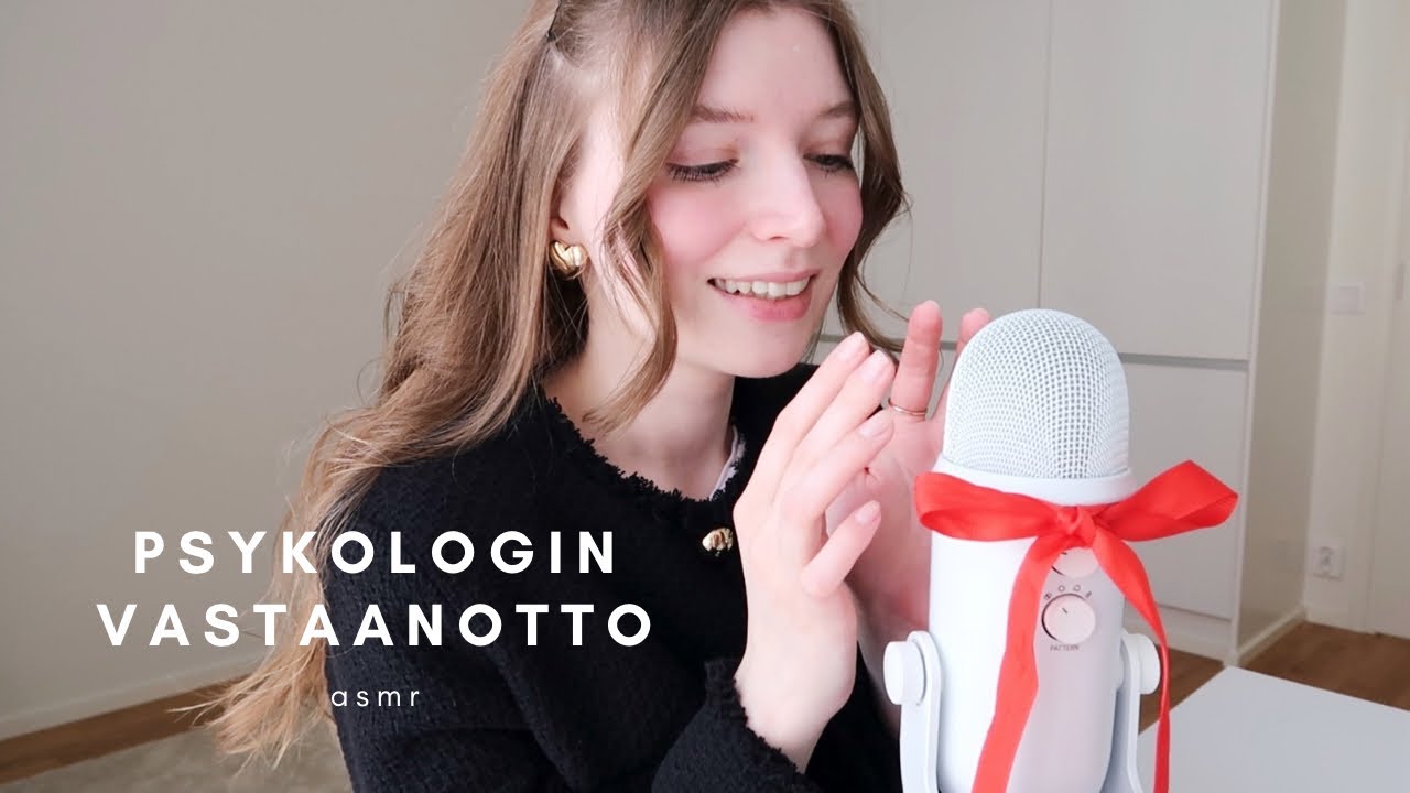 ASMR suomi | Mitä tapahtuu psykologin vastaanotolla ✨