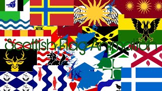 Scottish Flags Animation