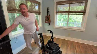 Wheellator Space Saving Customizations for Backrest and Leg Extansions