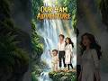A Family Weekend Adventure | Ghibli Waterfall & Hills #shorts #trending #ghibli #love#family #asmr