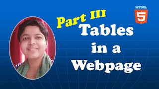 HTML: Table || Part 3