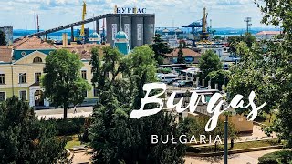 BUŁGARIA 🇧🇬 | Burgas -  spacer po mieście, największe atrakcje [4K] English subtitles