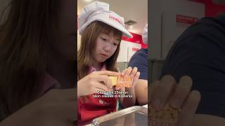 Becoming A Chocolate Maker At Kidzania fyp foryou kidzania youtubeshorts chocolate