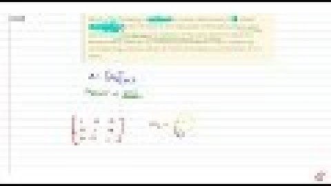 Which of the following is not correct in a given determinant of `A ,` where `A=([a_(i j)])_(3x3...
