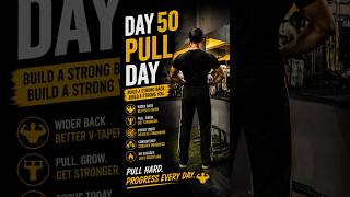 Day 50 Pull Workout 💪🔥 | Back &amp; Biceps | 50 Days Consistency #pullday #day50 #gymmotivation #fitness