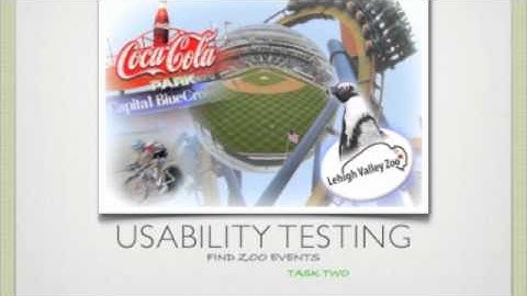 Site Usability Testing Part 2 of 3
