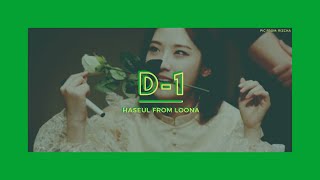 D-1 (Yves) - sung by Haseul [with instrumental]