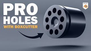 Blender Boxcutter Tips: Fast & Precise Circular Booleans