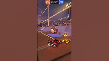 just a crappy messing around in private match shot 👌 #rocketleague #gaming #subscribe #shortvideo