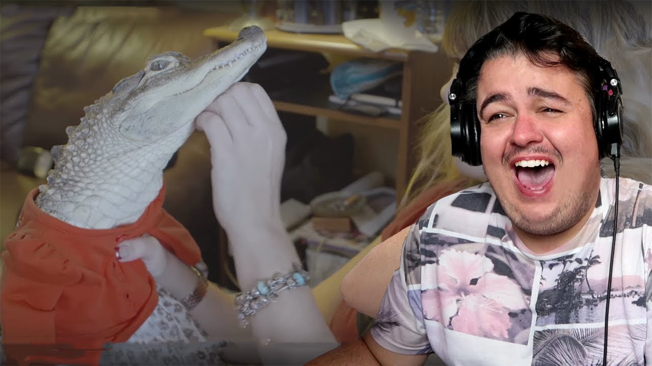 Daz Watches Most Pampered Alligator In The World