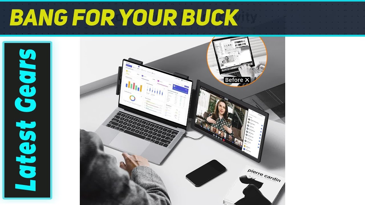 MagicRaven: потрясающее усовершенствование вашего ноутбука с помощью двух экранов!