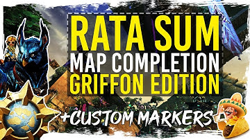 Guild Wars 2 - Rata Sum Map Completion with Custom Markers