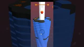 Stack Ball level 377 walkthrough #shorts