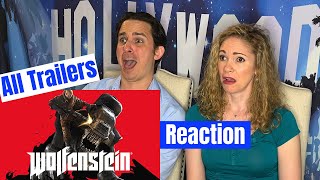 Wolfenstein All Trailers Reaction (From The New Order to Youngblood)