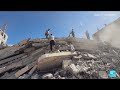 Gaza : l'effondrement d'un immeuble fait plus de vingt morts et dix disparus • FRANCE 24