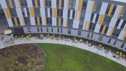 Holly Pointe Move-In Day Timelapse, Rowan University