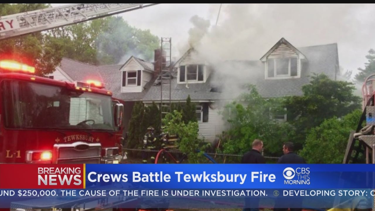Fire At Tewksbury House YouTube