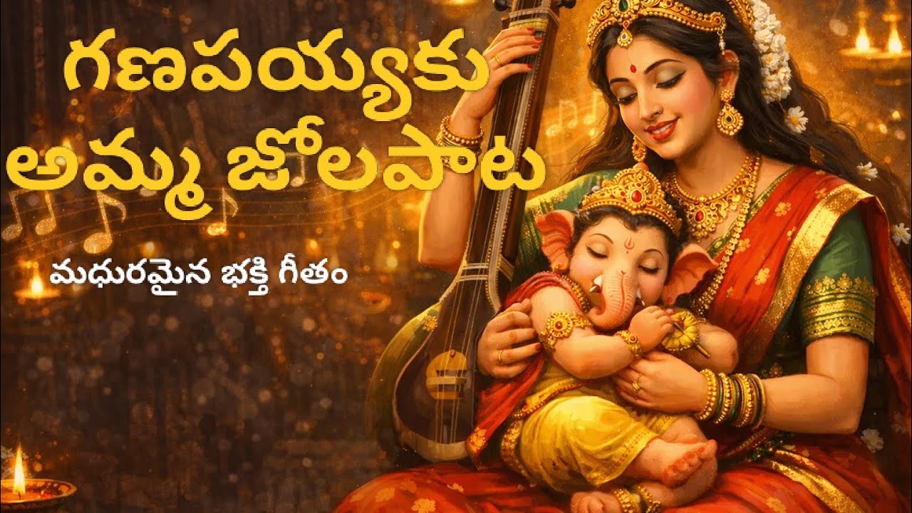 వినాయకుడి జోలపాట | పార్వతి తల్లి మధుర గానం | Ganesh songs