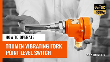 Vibrating Fork Point Level Switch for Solids, Powder and Granuals,
