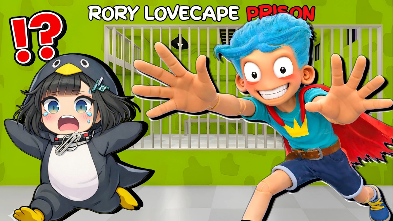 I Escaped Rory Lovecape’s Prison Run… But I’m GUGUGAGA Penguin! 🐧 (Roblox Obby)