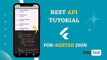 Flutter REST API Integration: Handling Nested JSON Data | Tutorial