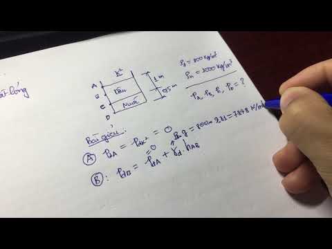 Video Thủy lực - Áp suất thuỷ tĩnh 1 - youtube