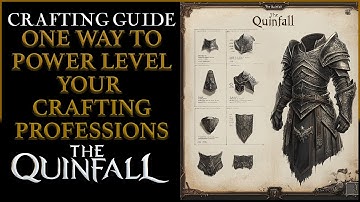 The Quinfall MMO Beginners Guide To Leveling Crafting | Power Level Your Crafting Professions