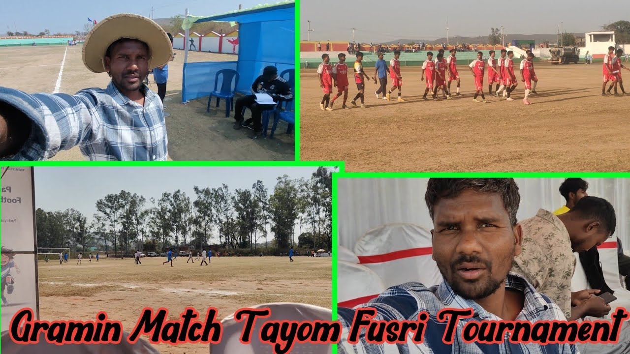 Gramin Match Ona Tayom Fusri Tournament//#santhalivlogger @silentmurmuvloger 