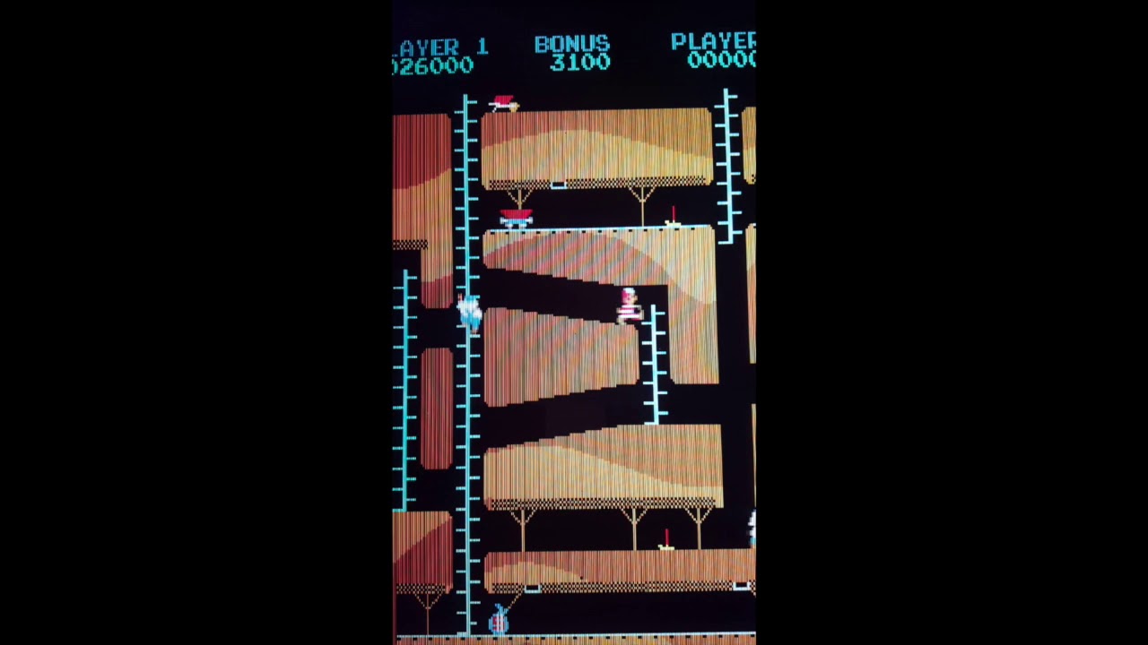 BAGMAN 39,000, 1982 retro arcade game MAME Arcade Cabinet