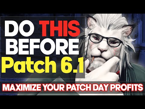 FFXIV: Do THIS Before Patch 6.1 to MAKE GIL (Endwalker 6.1 Prep)