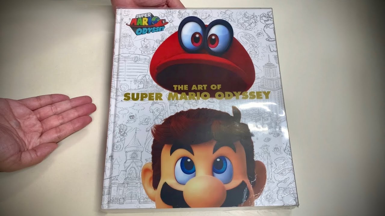 The Art Of Super Mario Odyssey Unboxing | The ULTIMATE Art Book