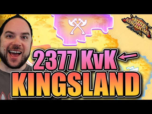 Kingsland Opens [2377 & 3473 vs all] Rise of Kingdoms - YouTube