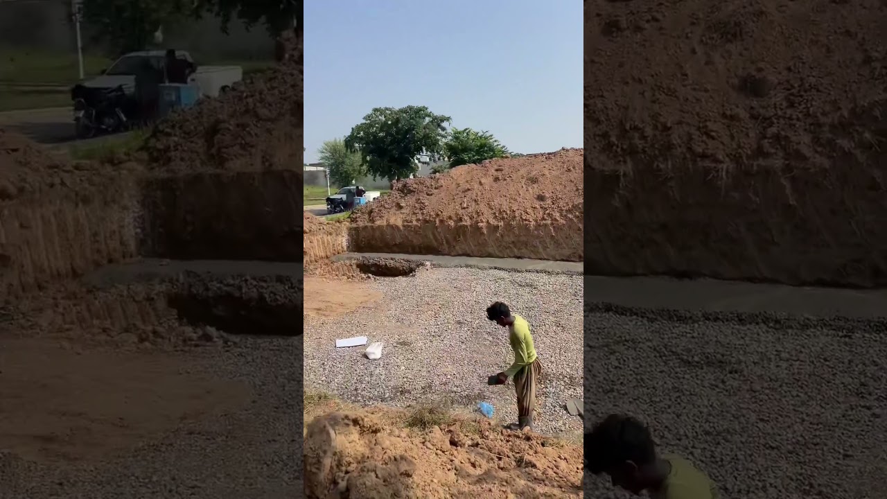 Excavator work in Gulberg Green islamabad By Fast construction pvt 