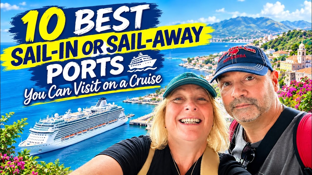 The 10 BEST Sail-In & Sail-Away Cruise Ports You Need to Experience!