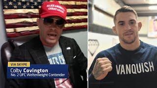 Colby Covington talks Dustin Poirier beef