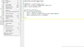 Machine learning production with Python, scikit learn, Django and Heroku course | 6. setup local api