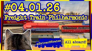 Famous DriverD #04.01.26 – Freight Train Philharmonic! #ModelTrains #ModelRailroad #DCC-EX #Scratchy-C Net Worth