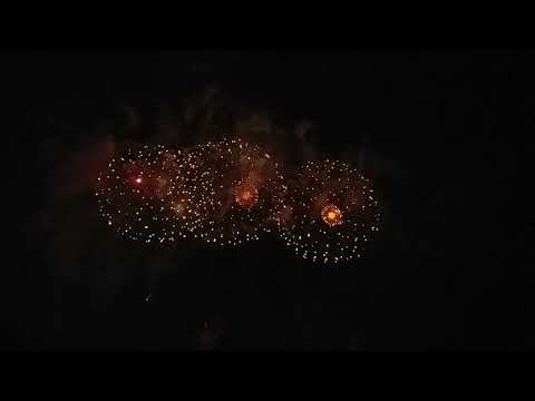 2017.10.21 やつしろ花火大会 熊本復興スターマイン