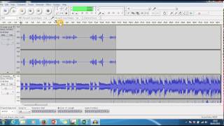 Audacity Tutorial 3 - Adding backing track to script