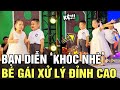 Văn nghệ 1.6, bạn diễn bất ngờ KHÓC NHÈ trên sân khấu, bé gái thản nhiên XỬ LÝ đỉnh cao | TÁM TV