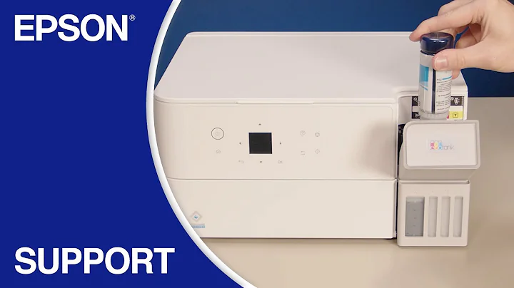 Epson EcoTank ET-2988 | Filling the Ink Tanks