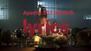 APACHE 207 BLÄULICH LYRICS