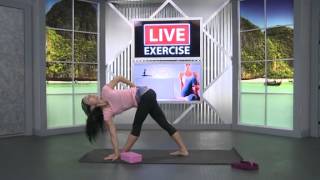 Iyengar Yoga for Posture and Alignment on LiveExercise