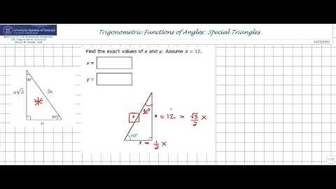 5.2 5. Special Triangles: Example 1